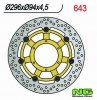 NG Tarcza hamulcowa przednia Honda CBR 600 F SPORT (01-02) 296x94x4,5